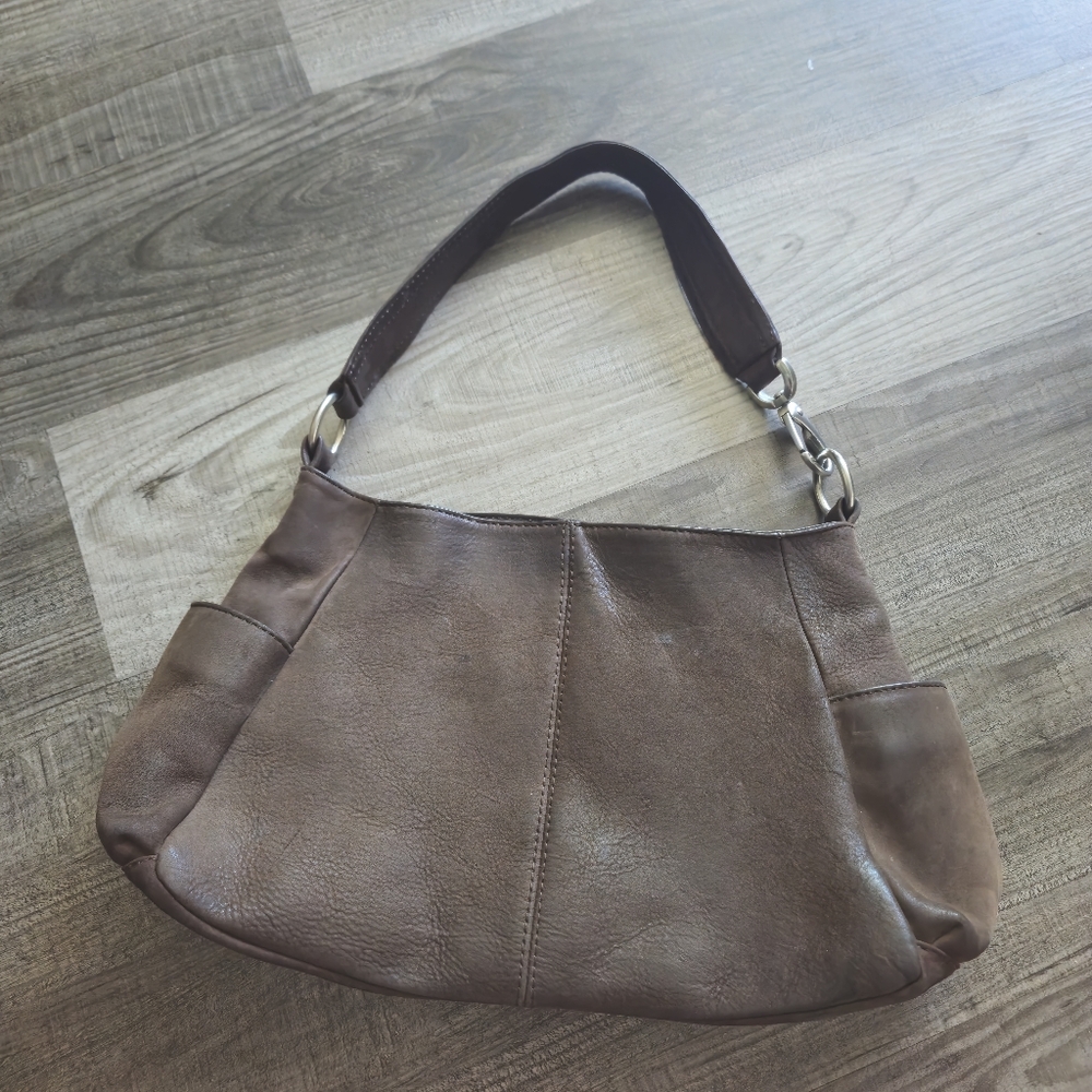 Hobo Brown Leather Shoulder Purse